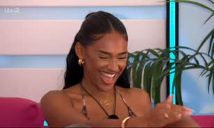 Love Island fans declare Ayo has 'lost his head' over stunning new bombshell Jessica as they enjoy a VERY flirty chat and claim his relationship with Mimii is 'well and truly over'