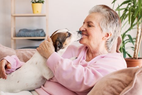 Dog's Reaction to Seeing Grandma in Care Home Melts Hearts: 'Deep Feelings'