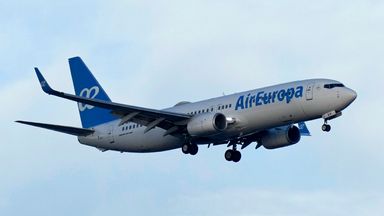 Dozens injured after Air Europa flight hit by 'severe' turbulence