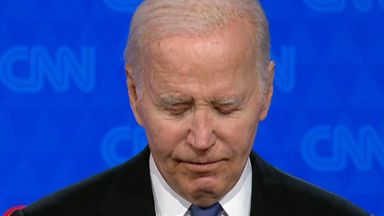 Joe Biden admits he 'nearly fell asleep on stage' during disastrous Trump TV debate