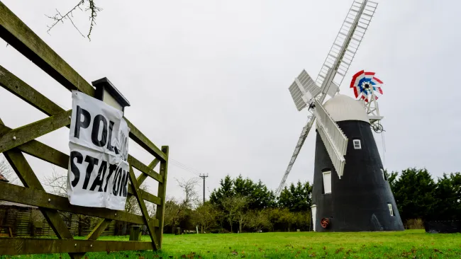 This ‘wonderful’ windmill in Suffolk was once used as a polling station