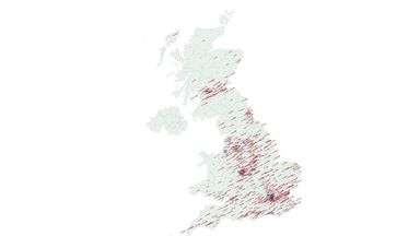 Labour's landslide election in maps and charts