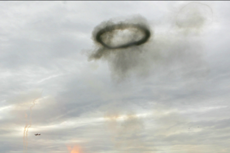 Mystery as Black Rings Spotted In Sky Over Berlin