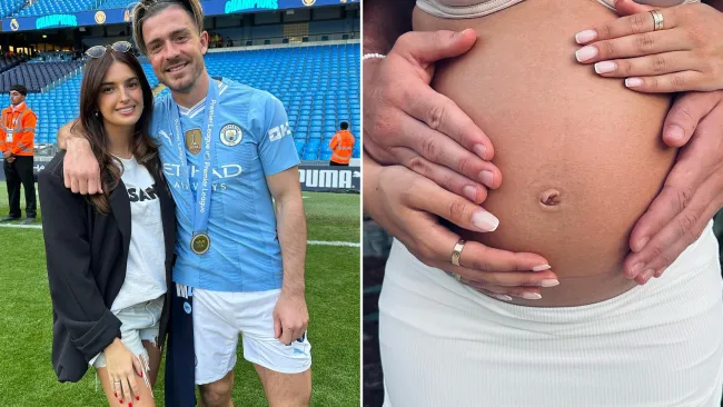 Jack Grealish expecting first baby with childhood sweetheart Sasha Attwood