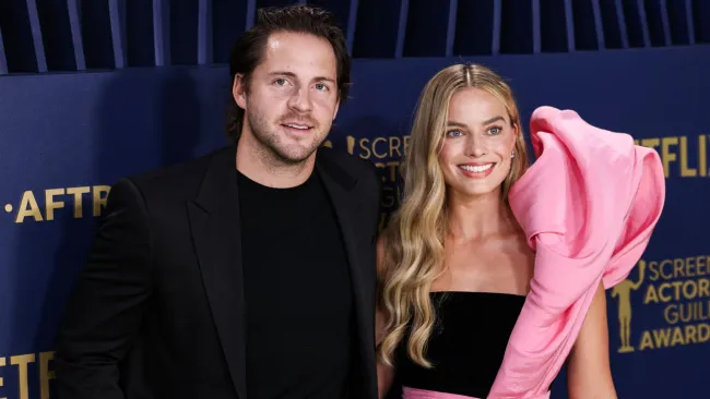 Margot Robbie ‘pregnant and expecting first baby’ with husband Tom Ackerley