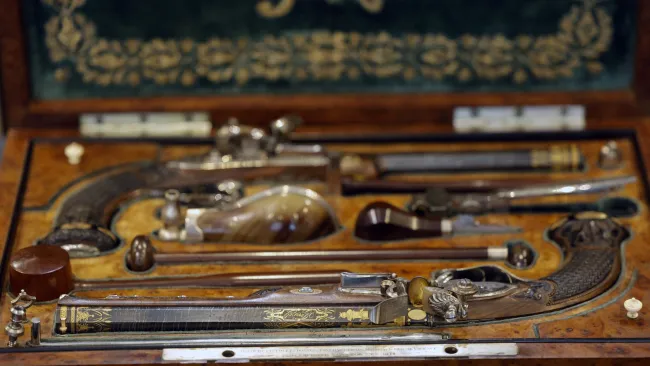 Pistols Napoleon planned to use to take his own life sold in France for £1,400,000