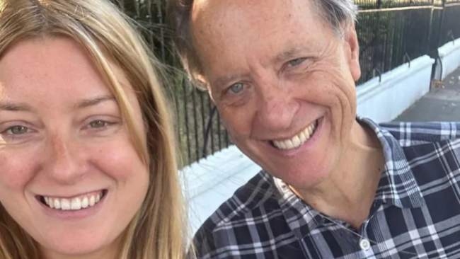 Richard E Grant celebrates daughter Olivia getting married with sweet newlywed snap