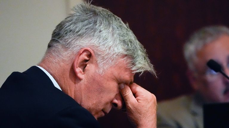 Alec Baldwin shown Halyna Hutchins' final moments as star's manslaughter trial starts