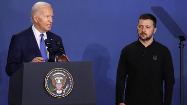 Ukraine's leader Volodymyr Zelenskyy says he can 'forget' Joe Biden's gaffe where he referred to him as 'President Putin'