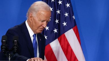 Joe Biden under mounting pressure from Democrats to ditch re-election bid after NATO gaffes