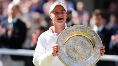 Barbora Krejcikova crowned Wimbledon women's singles champion