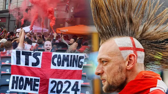 England fans pack out streets of London and Berlin for Euro 2024 final