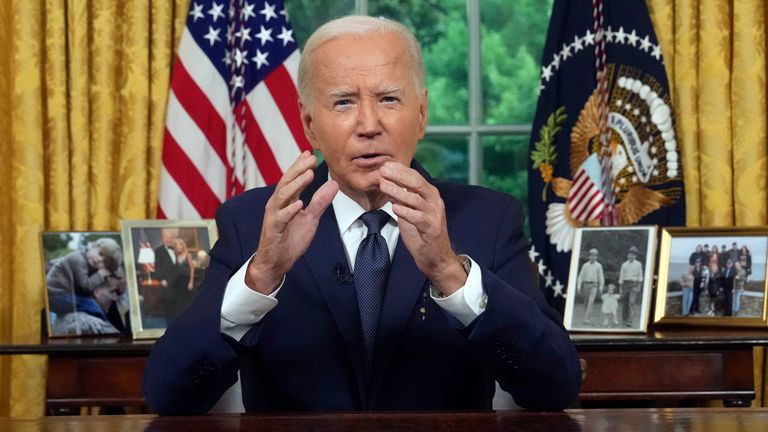 'Politics should never be a killing field': Biden addresses the nation after Trump attack