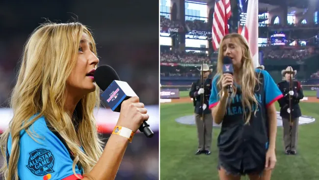 Country singer goes viral for delivering ‘worst National Anthem of all time’