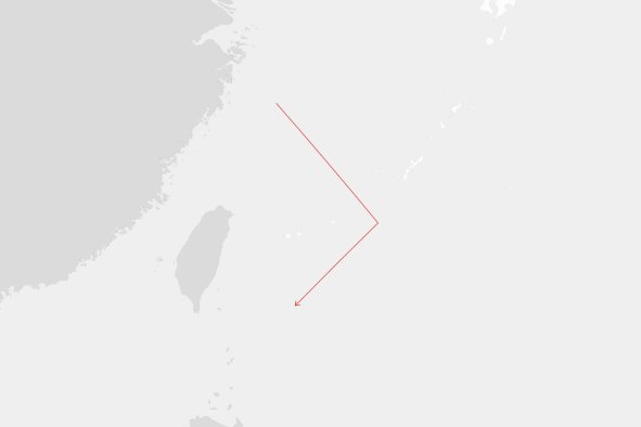 Map Shows Chinese Drone Detected Near US Ally