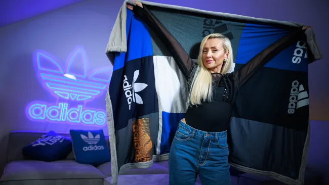 Corrie star covers her house with sportswear brands she couldn’t afford as a kid