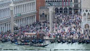 Venice hints at plans to double tourist tax after summer trial made £2m