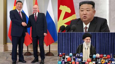 The 'new axis powers': China, Russia, Iran, and North Korea are forging closer ties - how worried should we be?