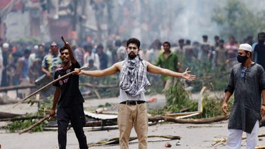 Bangladesh army imposes 'shoot-at-sight' curfew after deadly protests