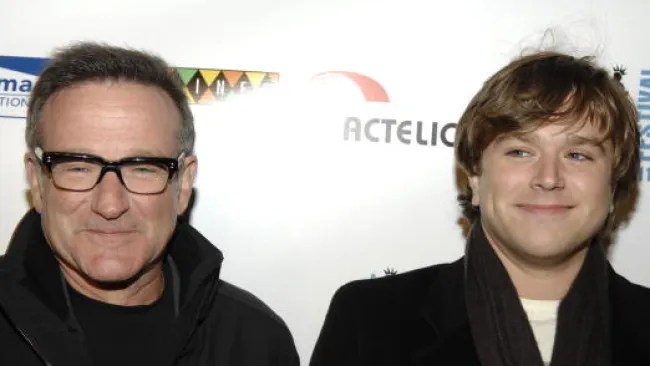 Robin Williams smiles in heartwarming throwback photo as son shares poignant birthday message