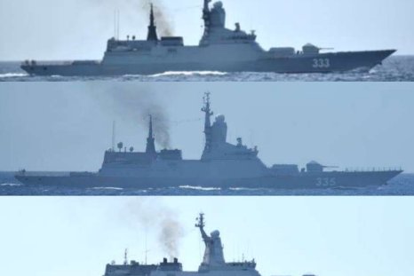 Photos Show US Ally Escorting Russian Warships After China Drills