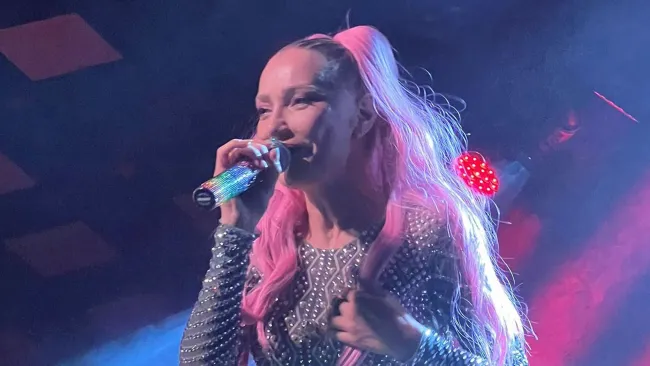 90s pop icon, 54, looks totally ageless during UK Pride performances