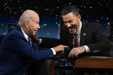 Jimmy Kimmel Live Mocks Joe Biden Dropping Out of Race: 'Wandered Off'