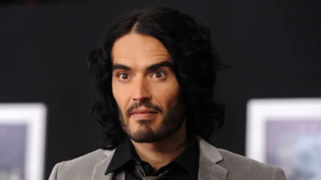 Russell Brand eviscerated online after embarrassing Kamala Harris take-down blunder