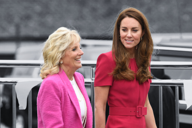 Princess Kate's Awkward Moment in Front of Jill Biden