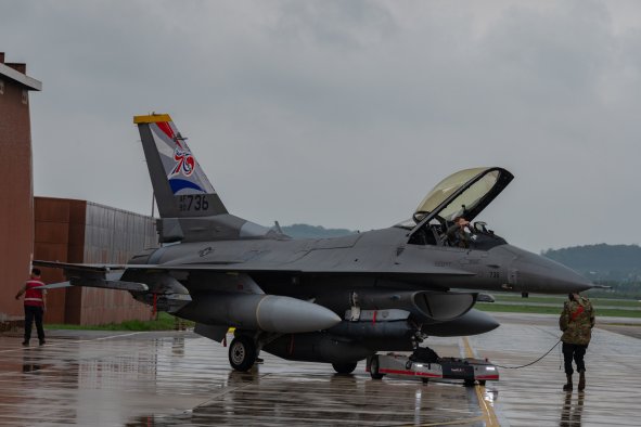 U.S. Air Force Puts F-16 'Super Squadron' on North Korea's Doorstep