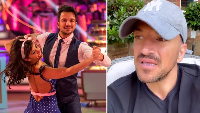 Peter Andre blasted for Strictly Come Dancing video fans warn is ‘not a good look’