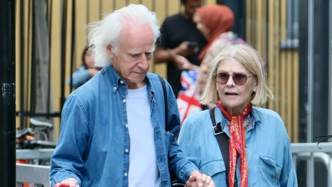 Hollywood legend, 84, seen for first time in eight years with husband