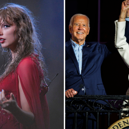 Taylor Swift's Joe Biden, Kamala Harris Endorsement Photo Resurfaces