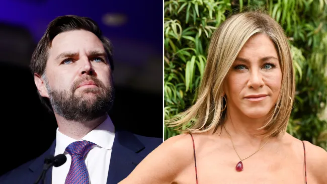 Jennifer Aniston delivers damning blow to JD Vance’s ‘childless cat ladies’ dig after fertility struggles