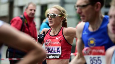 Paula Radcliffe 'mortified' after wishing convicted rapist the 'best of luck'