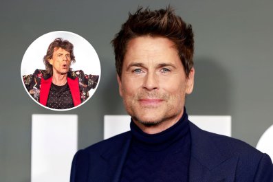 Mick Jagger Made Rob Lowe Question His Sexualityâ'Very Coquettish'