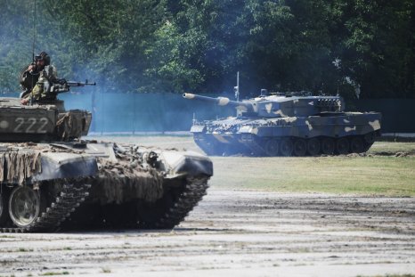 New Leopard Tanks Start Rolling Into Ukraine