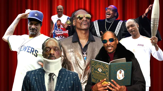 Snoop Dogg’s Olympics gig is one of his many unlikely and bizarre ‘side quests’