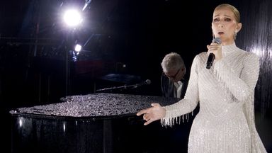 Celine Dion makes spectacular comeback with Eiffel Tower performance at Paris Olympics opening ceremony