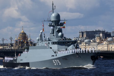 Russian Black Sea Fleet Missing FromÂ Putin's Muted Navy Parade