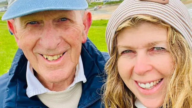 Kate Garraway ‘taking it one day at a time’ after dad rushed to hospital 2 weeks ago