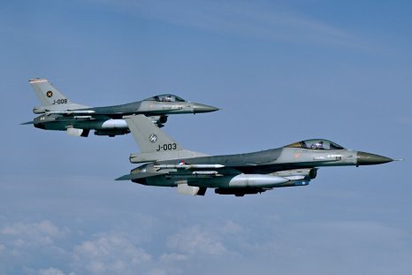 Watch: First F-16s Spotted in Skies Over Ukraine