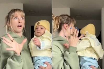 'No DNA Test Required' as Mom and Baby Have Exact Same Reaction to Noise