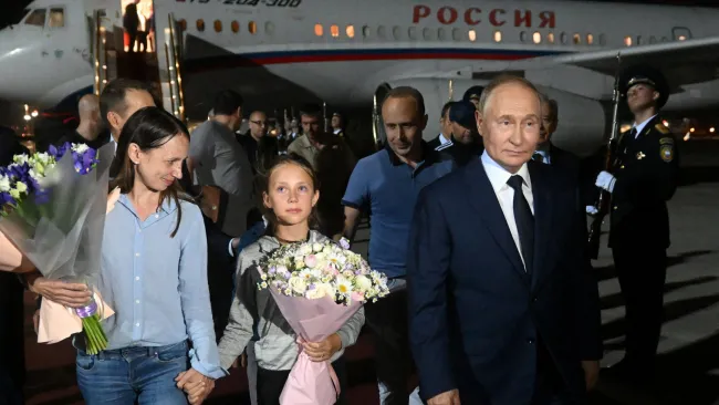 Who are Putin’s ‘sleeper agents’ freed under the prisoner swap