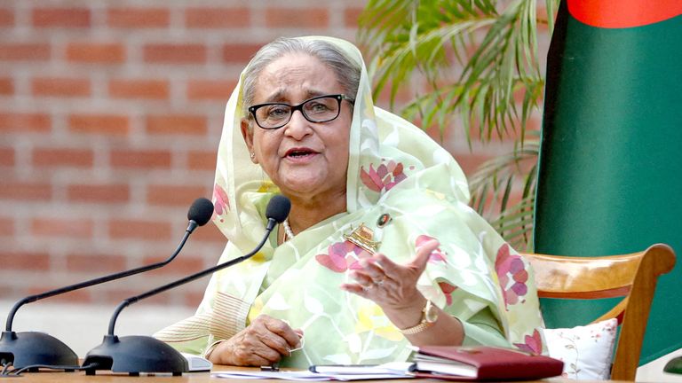 Bangladesh's prime minister flees country and resigns after deadly protest