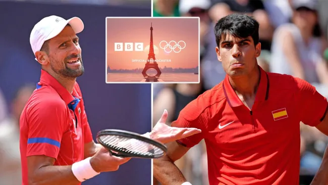 Olympics fans raging as BBC coverage of ‘historic’ Djokovic vs Alcaraz tennis final abruptly stops