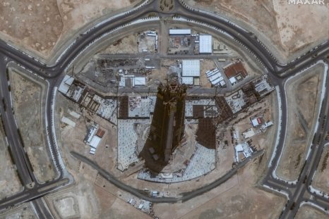 Satellite Images Show World's Tallest Building Under Construction