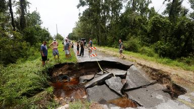 Children among six dead as Storm Debby brings catastrophic flooding to parts of US