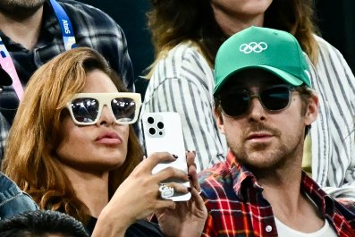 Ryan Gosling and Eva Mendes Make First Public Appearance With Rarely-Seen Daughters At Paris Olympics