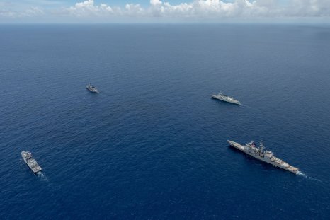 Chinese Warships Shadow U.S. and Allies in South China Sea